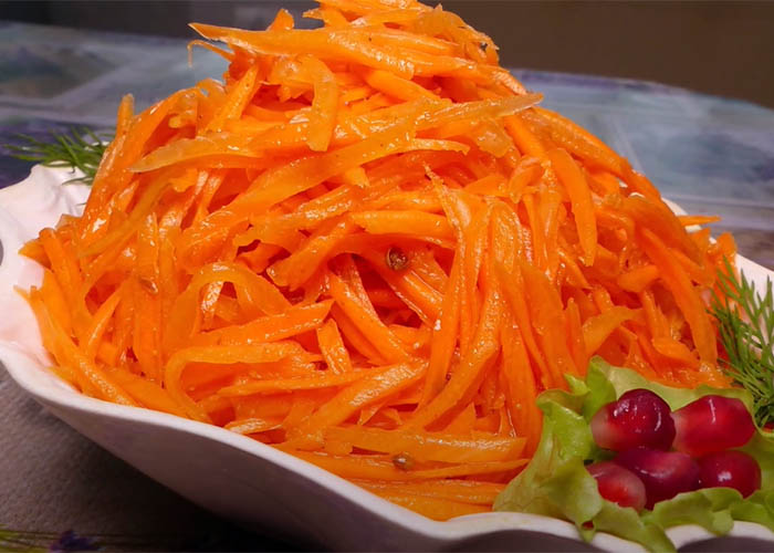 Морковь по-корейски (Корейская морковка)